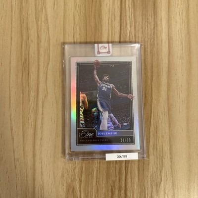 2020-21 Panini One & One Joel Embid /99 Philadelphia 76ers #25 Chrome