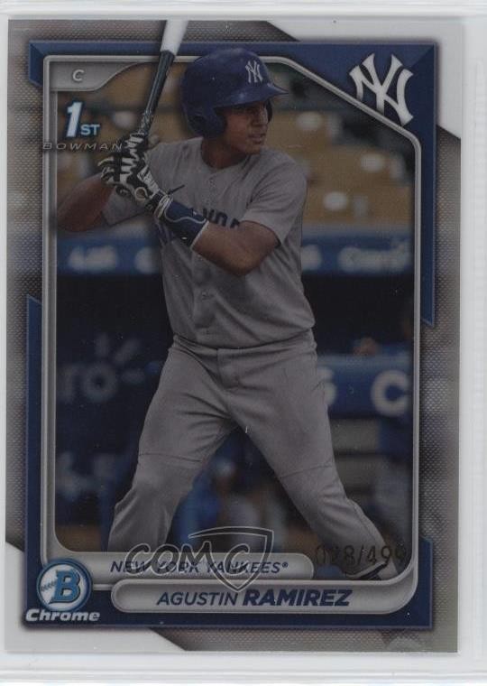 2024 Bowman Chrome Prospects Refractor /499 Agustin Ramirez #BCP-85 1i3r