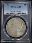 1923-P $1 Peace Silver Dollar PCGS AU 58