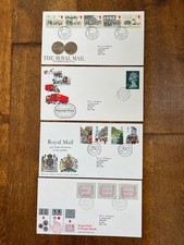 GB First Day Covers Royal Mail themed - Four covers 1983-1985