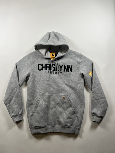 NWT Carhartt Loose Fit Midweight Sweatshirt Hoodie Gray Chrislynn Energy Sz M