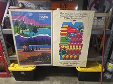 2 Vintage 1980's Amtrak 25 x 40" Posters Vintage Train Railroad