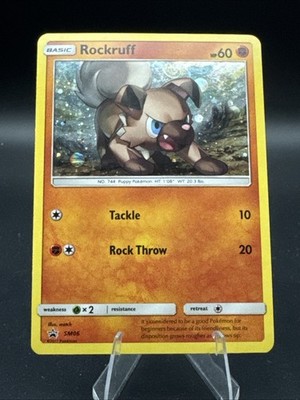 Rockruff SM06 Sm Holo Dent