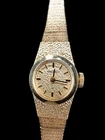 Seiko 1970s Cocktail Gold Toned Vintage Ladies Watch Wind Up Working