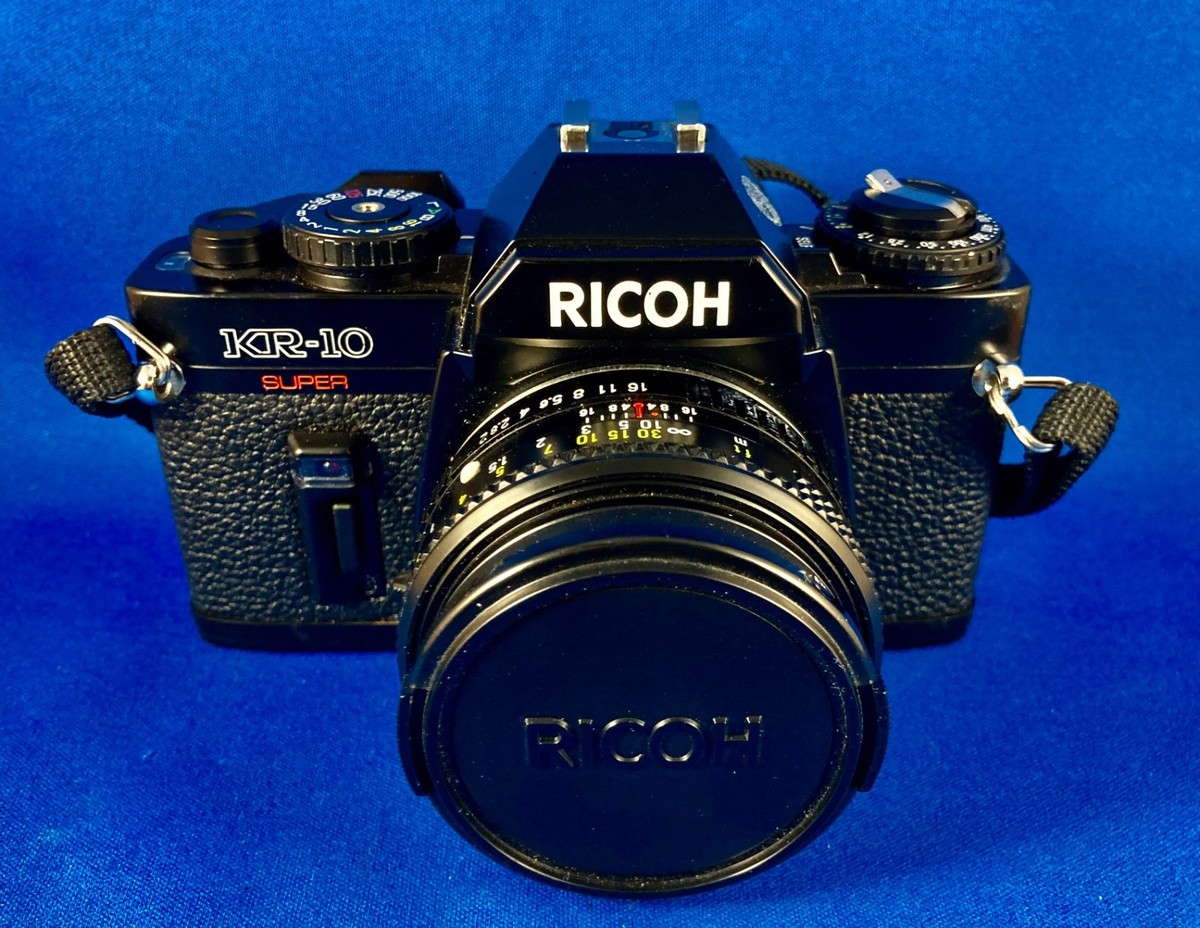 Ricoh KR 10 Super 35mm SLR Film Camera with 50mm Lens for sale