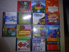PC CD-ROM Lot Of 14 Sim City, Nemo, Works Suite  more