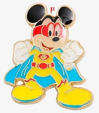 Loungefly Disney Mickey Mouse Super Hero Enamel Pin Limited Edition Exclusive