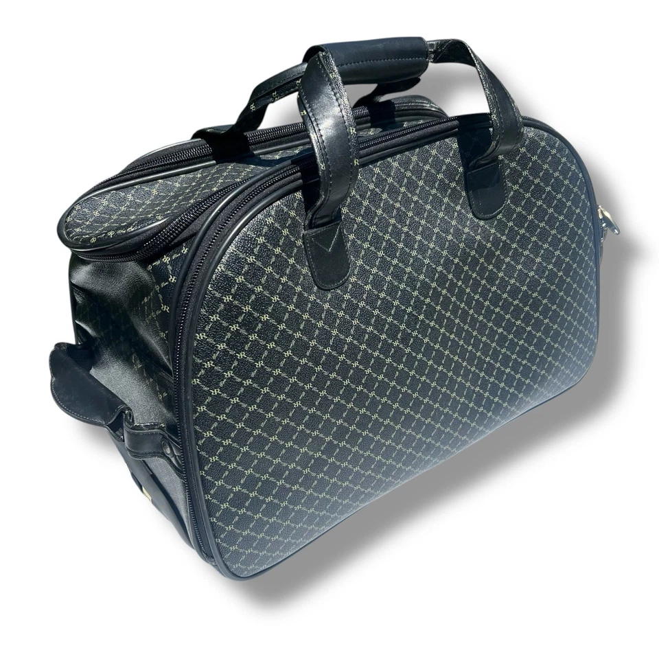 Rioni 签名黑色大号行李滚轮威尼斯 STB-20116 — 第 2/4 张图片