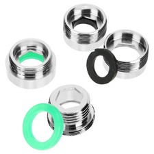 4 Pcs Copper Faucet Adapter Kit Sink Hose Adapter For Portable Dishwasher