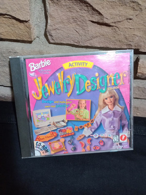 BARBIE JEWELRY DESIGNER PC Game Barbie Software Vintage Barbie Game Barbie CDROM