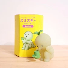 SMISKI SUNDAY Series AUTHENTIC Glow in the Dark 1 Random Toy Figure From USA