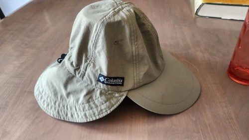 Vintage Columbia Sportswear Hunting Fishing Flap Hat Outdoors Green One Size - Picture 7 of 13