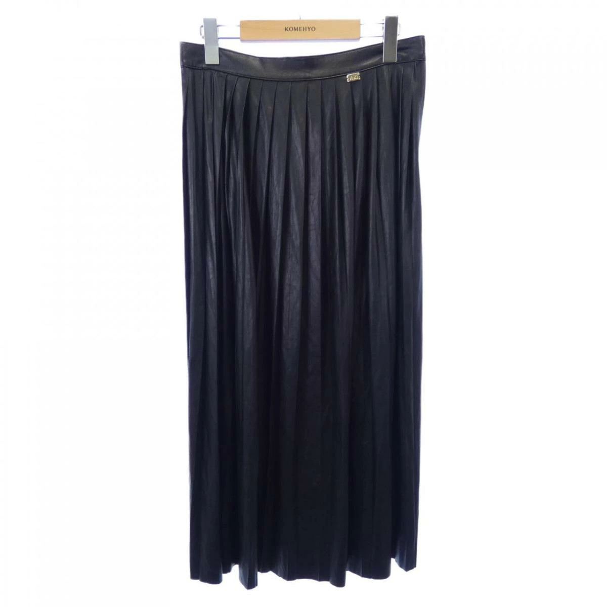 Anna Molinari Skirt Black Size 42 Wool Used Vintage Fashion