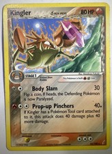 Pokemon Kingler Delta Species δ 22/100 EX Crystal Guardians Rare 2006 NM/LP on eBay