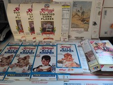 Lot Of 9 Vintage Cereal Box Collection From The 1990s     T8 300