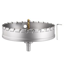 How Saw Kit 6-1/2" Cutting Diameter Tungsten Carbide Cemented Alloy Silver