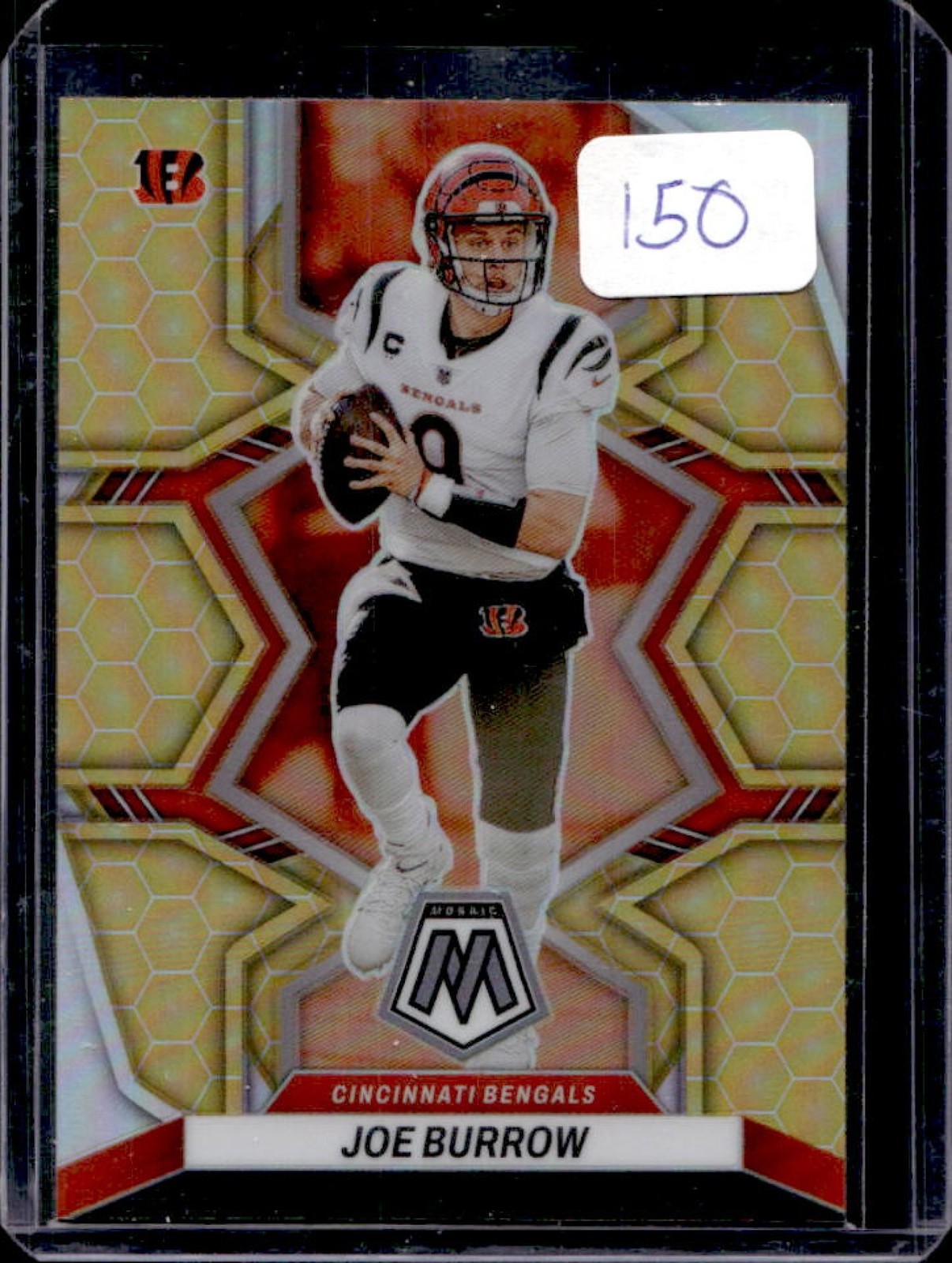 2022 Mosaic Joe Burrow Honeycomb #39 Bengals