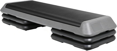 ZENY 43'' Exercise Aerobic Step Platform, Adjustable Fitness Stepper with 4 Stac