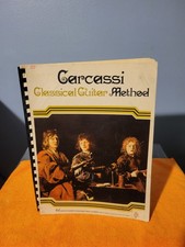 Carcassi Classical Guitar Method by Jay Arnold 1972 Music Instruction Vintage