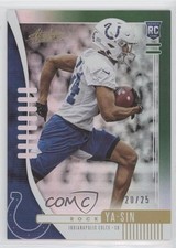 2019 Panini Absolute Rookie Green Spectrum 20/25 Rock Ya-Sin #160 1b9b