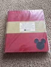 Disney Creative Memories Album Red  Black 12.5 X 14 with 16 Pages Picfolio New