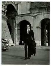 Foto d'epoca 8x10 L'assassino (film 1961) Marcello Mastroianni Cristina Gajoni