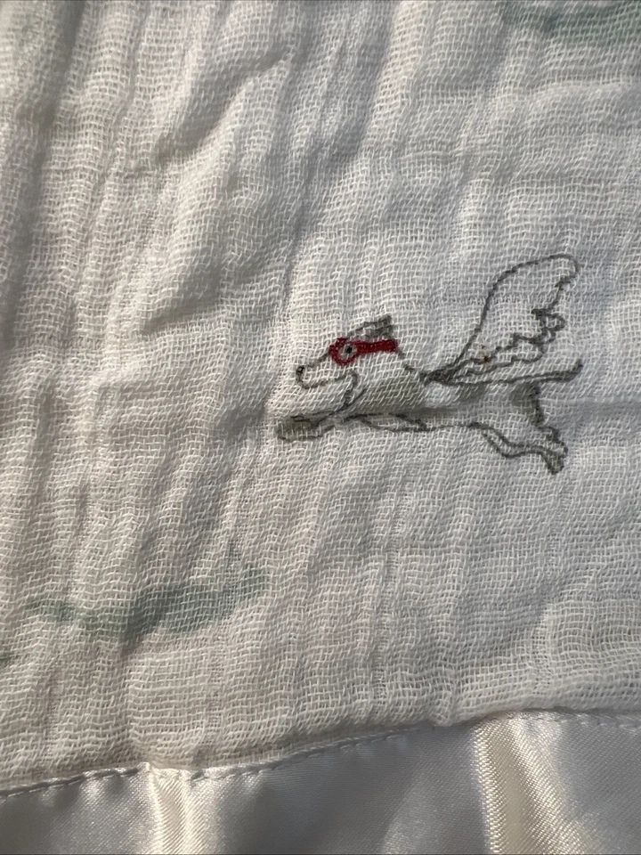Aden & Anais Liam the Brave Flying Dog Musy Mate Lovey Security Blanket puppy - Image 4 of 4
