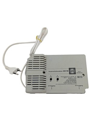 WISI VX 70 Signalverstärker Hausanschlussverstärker Kabel TV Grau