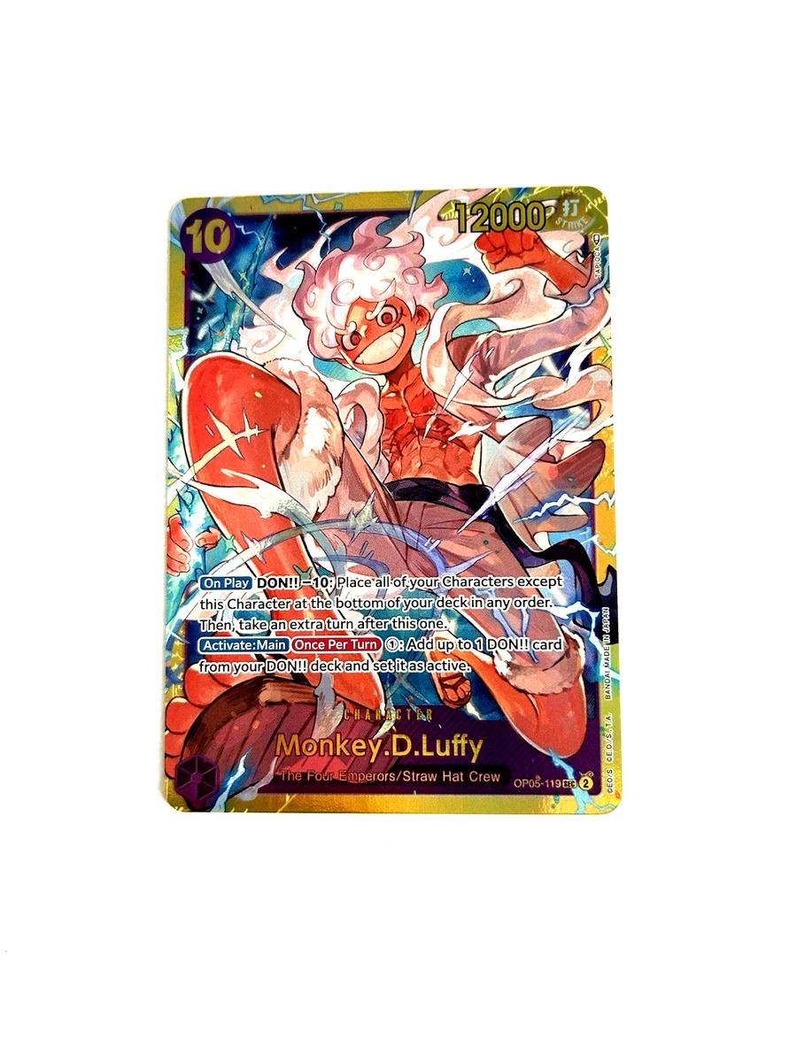 Monkey.D.Luffy OP05-119 Awakening of the New Era for sale | eBay