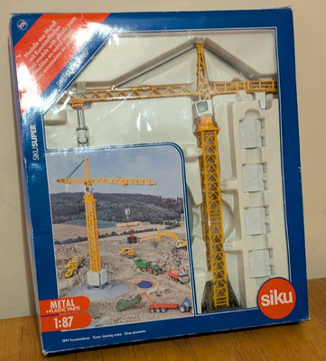 Siku 1899 Liebherr Turmschwenkkran Diecast Modell 1:87 Baumodell