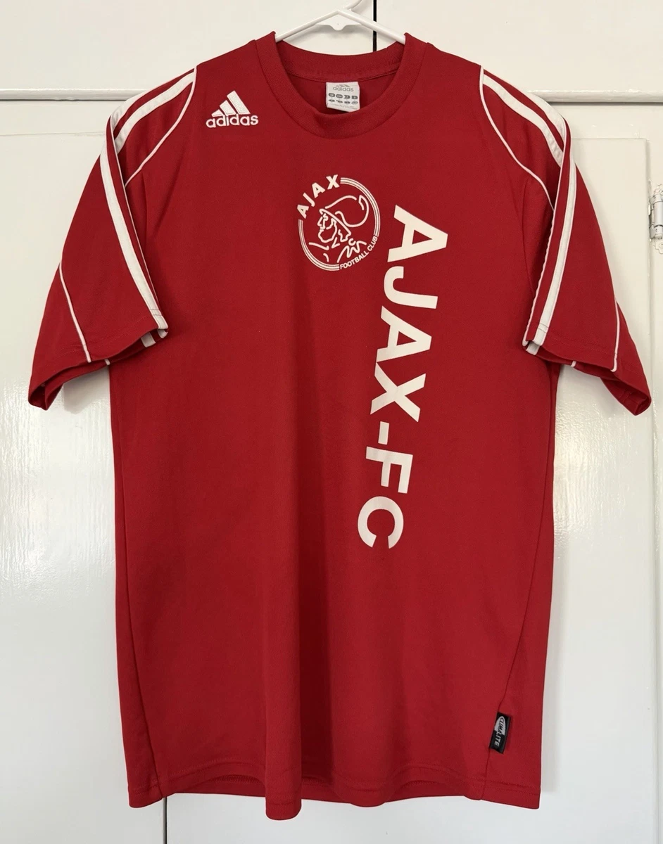 Size S Ajax Amsterdam International Club Soccer Fan Jerseys for
