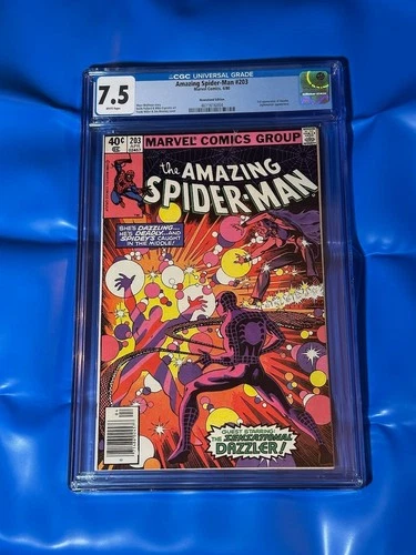 The Amazing Spider-Man #203 Newsstand Variant (April 1980) CGC 7.5