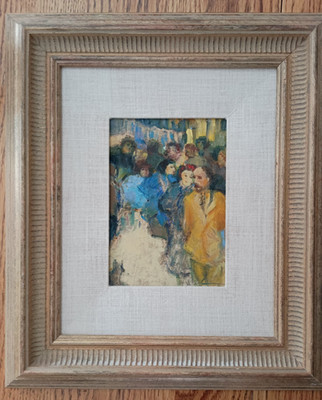 1997 Boulevard St. Germain, Paris -  Janine Wesselmann -ORIGINAL ART not a print