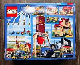 ~ LEGO CITY Farm 7637 - New in Sealed Box - BOX DAMAGE ~