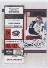 2010-11 Panini Playoff Contenders Mathieu Garon #6 0c4