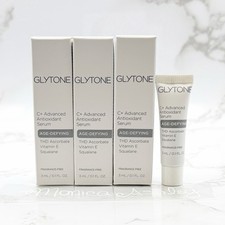 Glytone C Advanced Antioxidant Age-Defying Serum 3x 3ml Travel Size NEW