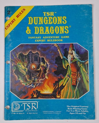 Dungeons & Dragons Vintage Expert Rulebook Sweatshirt - Offizieller D&D Merch