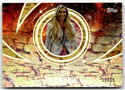Topps Universe WWE Wrestling 2025 No. 116 Charlotte Flair Oro Piedra 30/99 - Imagen 1 de 2