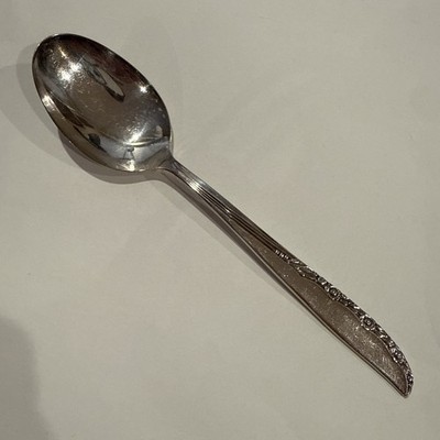 Oneida Brittany Rose Silverplate Flatware Tablespoon WM A Rogers