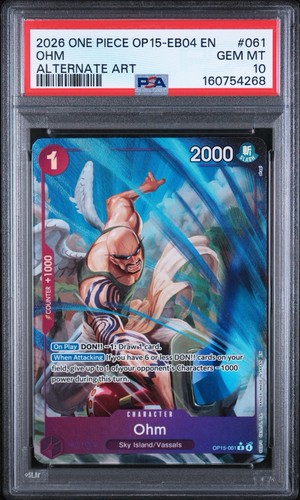 2026 Ohm [Alternate Art] #OP15-061