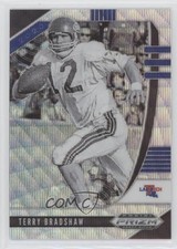2020 Panini Prizm Draft Picks Blue Wave 280/299 Terry Bradshaw #92 HOF s3g