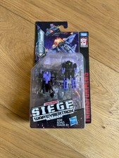 Transformers WFC Siege STORM CLOUD & VISPER DAMAGED PACKAGING G1 Takara Tomy