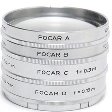 @ Set of 4 x Voigtlander Focar Close Up Lens divers AR 54mm