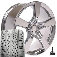 20x9 Chrome 5443 Rims Staggered Uhp As Tires Tpms Set 5x120 35et 20x9 Chrome 5443 Rims Staggered Uhp As Tires Tpms Set 5x120 35et