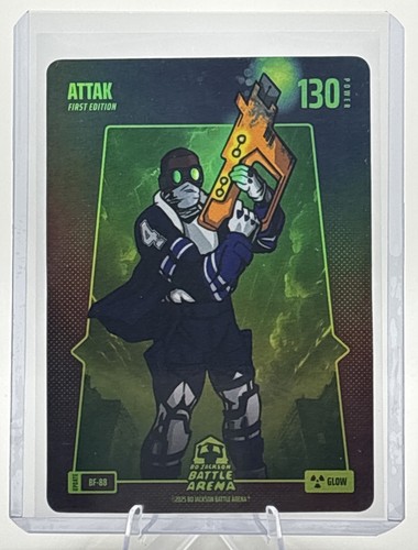 2025 Bo Jackson Battle Arena Attak Glow Battlefoil #BF-88 Dak Prescott