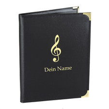 die persönliche Chormappe - Notenmappe mit Ihrem Namen