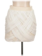 NWT Sabo Women Ivory Casual Skirt 12