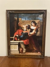 Timoclea Kills Captain of Alexander the Great 12x15 Elisabetta Sirani Wall Art