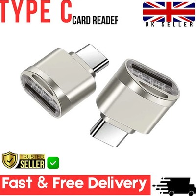 USB C auf Micro SD SDXC TF Kartenleser Typ C Adapter USB/TF/Micro SD OTG
