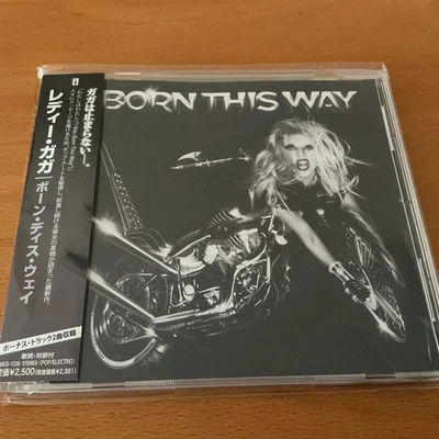 LADY GAGA BORN THIS WAY JAPAN CD OBI UICS-1230 + 2 BONUS TRACKS - image 1 of 3